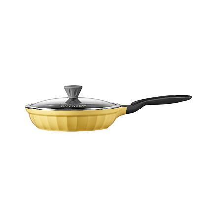BUYDEEM Patelnia alum. антипригарна 25 cm CP151 Mellow Yellow - 1