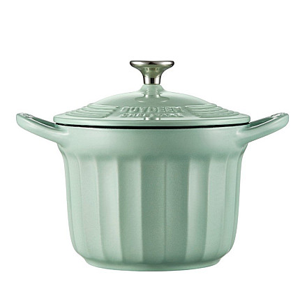 BUYDEEM Emaliowane naczynie чавунне 1,8L, CP541, Cozy Greenish - 1