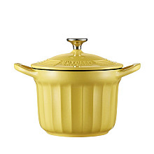 BUYDEEM Emaliowane naczynie чавунне 1,8L, CP541, Mellow Yellow
