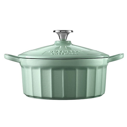 BUYDEEM Emaliowane naczynie чавунне 2,9L, CP521, Cozy Greenish - 1