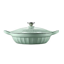 BUYDEEM Emaliowane naczynie чавунне 3,3L, CP581, Cozy Greenish
