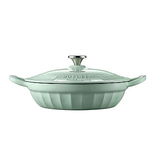 BUYDEEM Emaliowane naczynie чавунне 3,3L, CP581, Cozy Greenish
