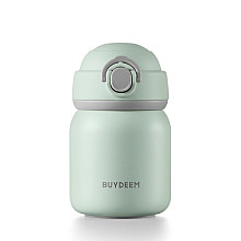 BUYDEEM Termos ze stali nierdzewnej 200ml, TAN200, Cozy Greenish