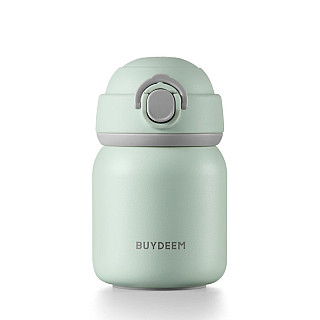 BUYDEEM Termos ze stali nierdzewnej 200ml, TAN200, Cozy Greenish