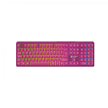 CANYON Клавіатура ігрова Fortnax GKW-2 RGB рожева
