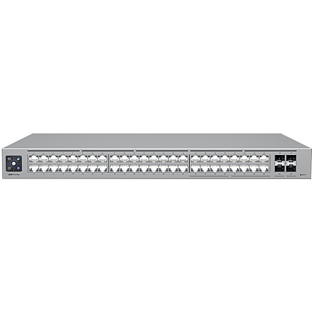 UBIQUITI UniFi Комутатор Pro Max, 48 port, Layer 3, (32) GbE, (16) 2.5 GbE, (4) 10G SFP+ - 1