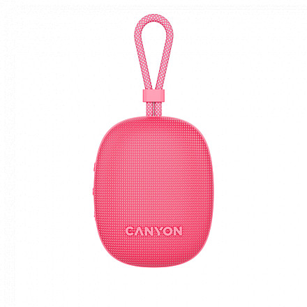 CANYON Динамік Bluetooth OnMove 12 IPX7 TWS 5W рожевий - 1