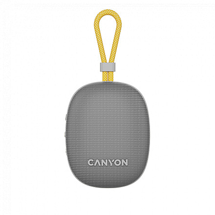 CANYON Динамік Bluetooth OnMove 12 IPX7 TWS 5W сірий - 1