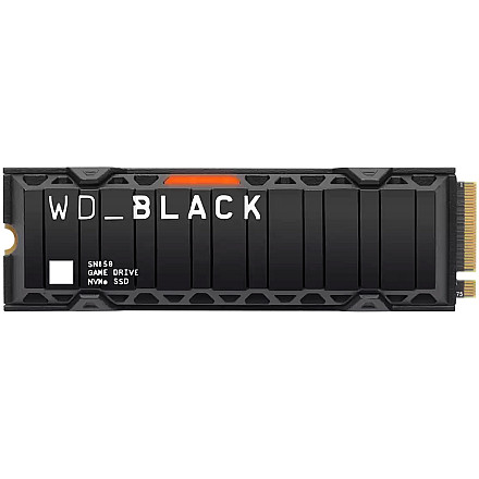 SSD POWERED BY SANDISK WD Black SN8100 HeatSink 1TB M.22280 PCIe Gen5x4NVMe - 1