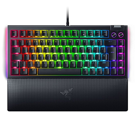 RAZER BlackWidow V4 75% Gaming Keyboard - Intl. US Layout (ISO) - 1