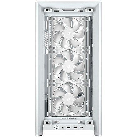 Corsair FRAME 4000D RS Mid-Tower, White - 2