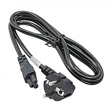 AKYGA Kabel zasilający koniczynka Akyga AK-NB-01C CU 3x0.75mm² CEE 7/7 / IEC C5 1.5 m