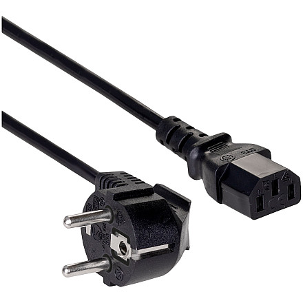 AKYGA Kabel zasilający Akyga AK-PC-06C CU 3x1mm2 CEE 7/7 / IEC C13 3 m - 2