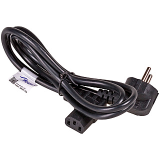 AKYGA Kabel zasilający kątowy Akyga AK-PC-12A CCA 3x0.75mm² CEE 7/7 / IEC C13 3 m