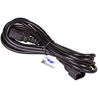 AKYGA Kabel zasilający przedłużacz Akyga AK-PC-11A CCA 3x0.5mm² IEC C13 / IEC C14 5 m