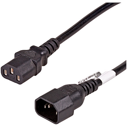 AKYGA Kabel zasilający przedłużacz Akyga AK-PC-11A CCA 3x0.5mm² IEC C13 / IEC C14 5 m - 2