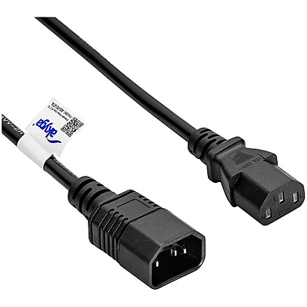 AKYGA Kabel zasilający Akyga AK-PC-07A przedłużacz CCA 3x0.75mm2 IEC C13 / C14 3 m - 2