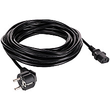 AKYGA Kabel zasilający Akyga AK-PC-08C CU 3x1mm² CEE 7/7 / IEC C13 10m