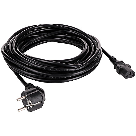 AKYGA Kabel zasilający Akyga AK-PC-08C CU 3x1mm² CEE 7/7 / IEC C13 10m - 1