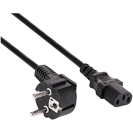 AKYGA Kabel zasilający Akyga AK-PC-08C CU 3x1mm² CEE 7/7 / IEC C13 10m - 2