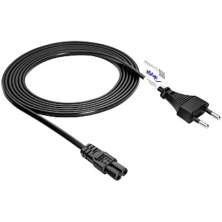 AKYGA Kabel zasilający ósemka Akyga AK-RD-02C CU 2x0.5mm² CEE 7/16 / IEC C7 3m