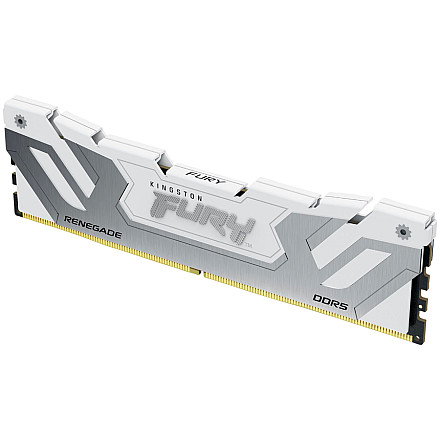 Kingston 24GB 8400MT/s DDR5 CL40 CUDIMM FURY Renegade White XMP, EAN: 740617346848 - 1
