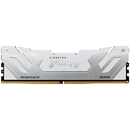 Kingston 24GB 8400MT/s DDR5 CL40 CUDIMM FURY Renegade White XMP, EAN: 740617346848 - 2