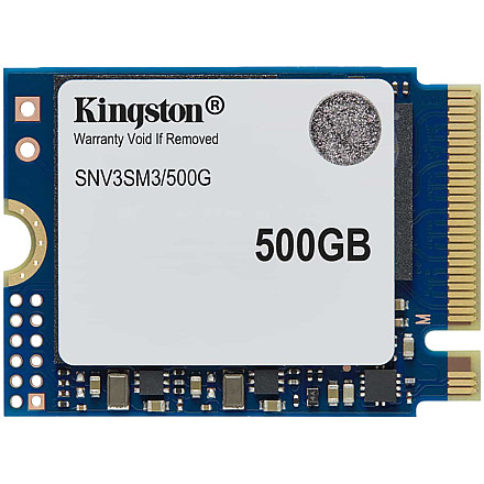Kingston 500GB NV3 SSD M.2 2230 PCIe 4.0 NVMe, Read: 5,000/ Write: 3,000MB/s - 1