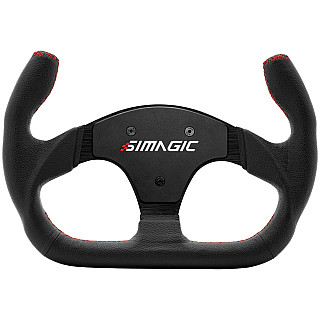 SIMAGIC Obręcz kierownicy 325 mm C-typ, bez piasty (HUB), skóra, S405