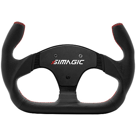SIMAGIC Obręcz kierownicy 325 mm C-typ, bez piasty (HUB), skóra, S405 - 1