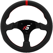 SIMAGIC Obręcz kierownicy 330 mm okrągła, bez piasty (HUB), skóra, S407