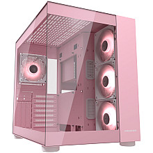 COUGAR FV150 RGB PC Case, Mid tower, Pink