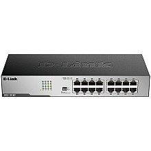 D-LINK Switch 16 x 1000/100/10Mbps, Niezarządzalny
