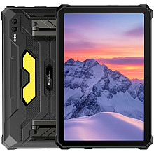 Blackview Rugged Tab Active 10 Pro 10.95-inch FHD+IPS 1920x1200 90Hz Corning 3th 12GB/512GB MT6878 Octa-core 2.5GHz 50MP Front/108MP+20MP Rear Camera infared nught vision 30000mAh NO Charging Android 14 up to 15 NFC Camping lights MIL-STD-810H Black