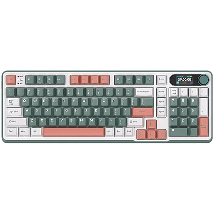 ROYAL KLUDGE RK-S98 Camping Green Gaming Keyboard Brown switch - 1