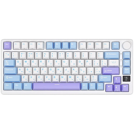 ROYAL KLUDGE RK-M75 Taro Milk Gaming Keyboard Brown switch - 1