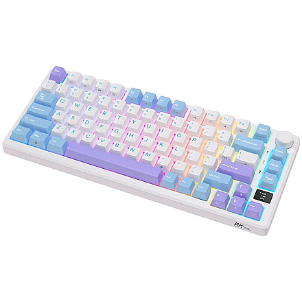 ROYAL KLUDGE RK-M75 Taro Milk Gaming Keyboard Brown switch - 2