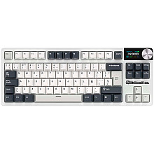 ROYAL KLUDGE RK S85 White Night Gaming Keyboard Cloud switch