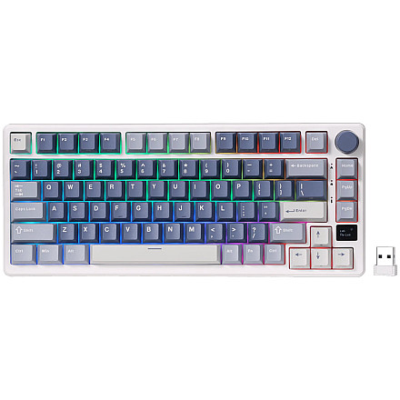 ROYAL KLUDGE RK-M75 Ocean Blue Gaming Keyboard Brown switch - 1