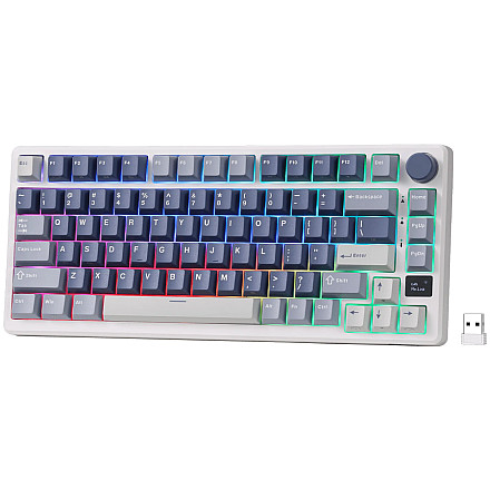 ROYAL KLUDGE RK-M75 Ocean Blue Gaming Keyboard Brown switch - 2