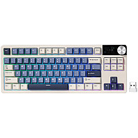 ROYAL KLUDGE RK S85 Horizon Blue Gaming Keyboard Beige switch