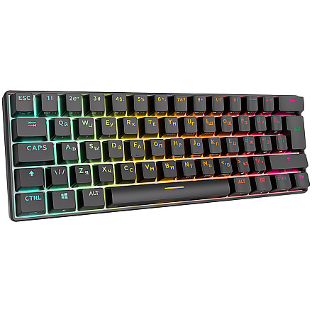 ROYAL KLUDGE RK61 Black Gaming Keyboard Red switch - 2