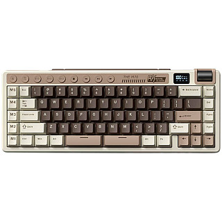 ROYAL KLUDGE RK M70 Mocha Grey Gaming Keyboard Beige switch
