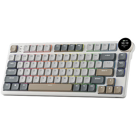 ROYAL KLUDGE RK N80 Pearly Dawn Gaming Keyboard Brown switch - 2