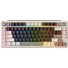 ROYAL KLUDGE RK L75 Mocha Grey Gaming Keyboard Cream switch