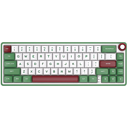 ROYAL KLUDGE R65 Green sand Gaming Keyboard Chartreuse switch - 1