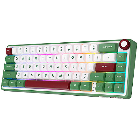 ROYAL KLUDGE R65 Green sand Gaming Keyboard Chartreuse switch - 2