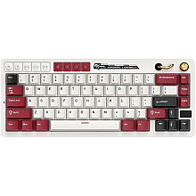 ROYAL KLUDGE RK M65 Famicom Gaming Keyboard Cream switch
