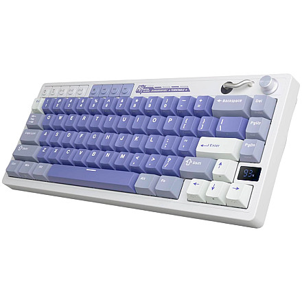 ROYAL KLUDGE RK M65 Ocean Blue Gaming Keyboard Cream switch - 2