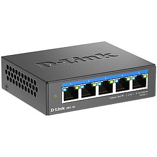 D-LINK 5-Port Multi-Gigabit Unmanaged Комутатор